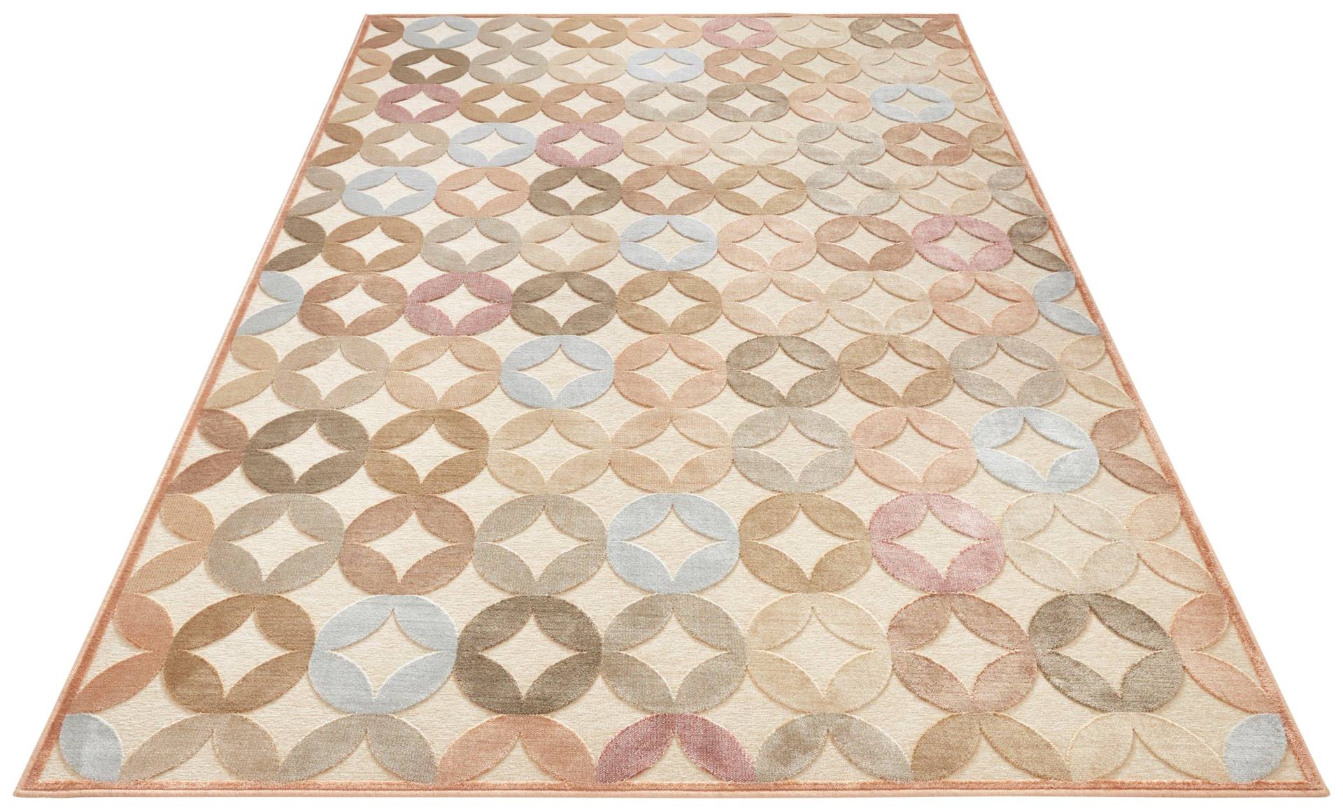 ELLE DECORATION Teppich »Chiers«, rechteckig, 8 mm Höhe, Kurzflor, Velour, Geometrisches Muster, Hoch-Tief Struktur ELLE DECORATION Teppich »Chiers«, rechteckig, 8 mm Höhe, Kurzflor, Velour, Geometrisches Muster, Hoch-Tief Struktur von ELLE DECORATION