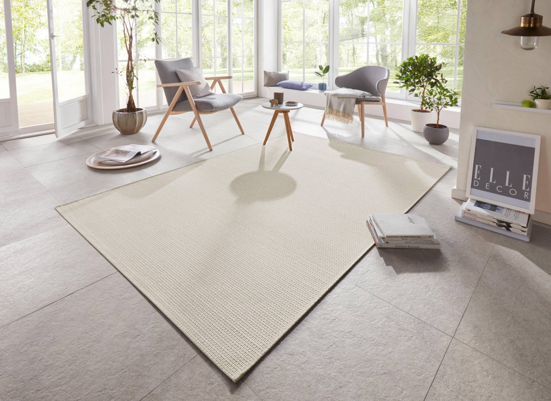 ELLE DECORATION Teppich »Millau«, rechteckig, 4 mm Höhe, Flachgewebe, In-& Outdoor, Modern, Terrasse, Balkon, Wohnzimmer ELLE DECORATION Teppich »Millau«, rechteckig, 4 mm Höhe, Flachgewebe, In-& Outdoor, Modern, Terrasse, Balkon, Wohnzimmer von ELLE DECORATION