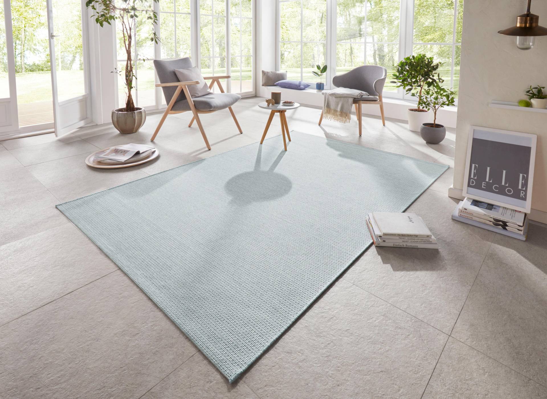 ELLE DECORATION Teppich »Millau«, rechteckig, 4 mm Höhe, Flachgewebe, In-& Outdoor, Modern, Terrasse, Balkon, Wohnzimmer ELLE DECORATION Teppich »Millau«, rechteckig, 4 mm Höhe, Flachgewebe, In-& Outdoor, Modern, Terrasse, Balkon, Wohnzimmer von ELLE DECORATION