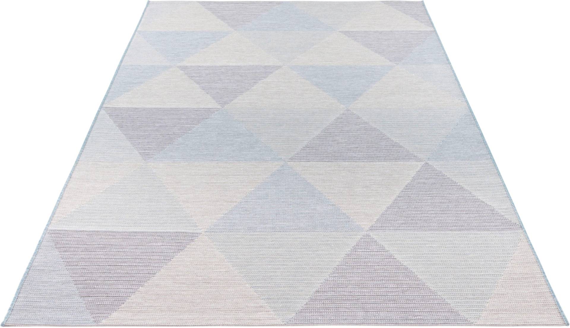 ELLE DECORATION Teppich »Sevres«, rechteckig, 4 mm Höhe, Flachgewebe, Geometrisches-Design, Dreiecke, Robust, Pflegeleicht ELLE DECORATION Teppich »Sevres«, rechteckig, 4 mm Höhe, Flachgewebe, Geometrisches-Design, Dreiecke, Robust, Pflegeleicht von ELLE DECORATION