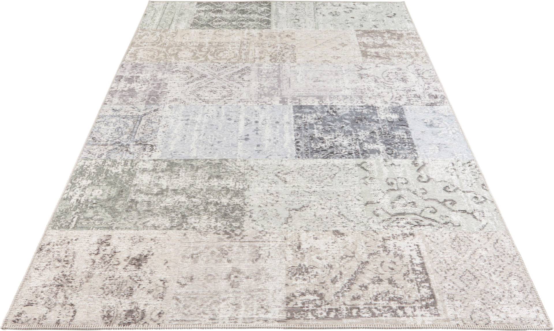 ELLE DECORATION Teppich »Toulon«, rechteckig, 4 mm Höhe, Flachgewebe, Patchwork Look, Hochwertiger Materialmix ELLE DECORATION Teppich »Toulon«, rechteckig, 4 mm Höhe, Flachgewebe, Patchwork Look, Hochwertiger Materialmix von ELLE DECORATION