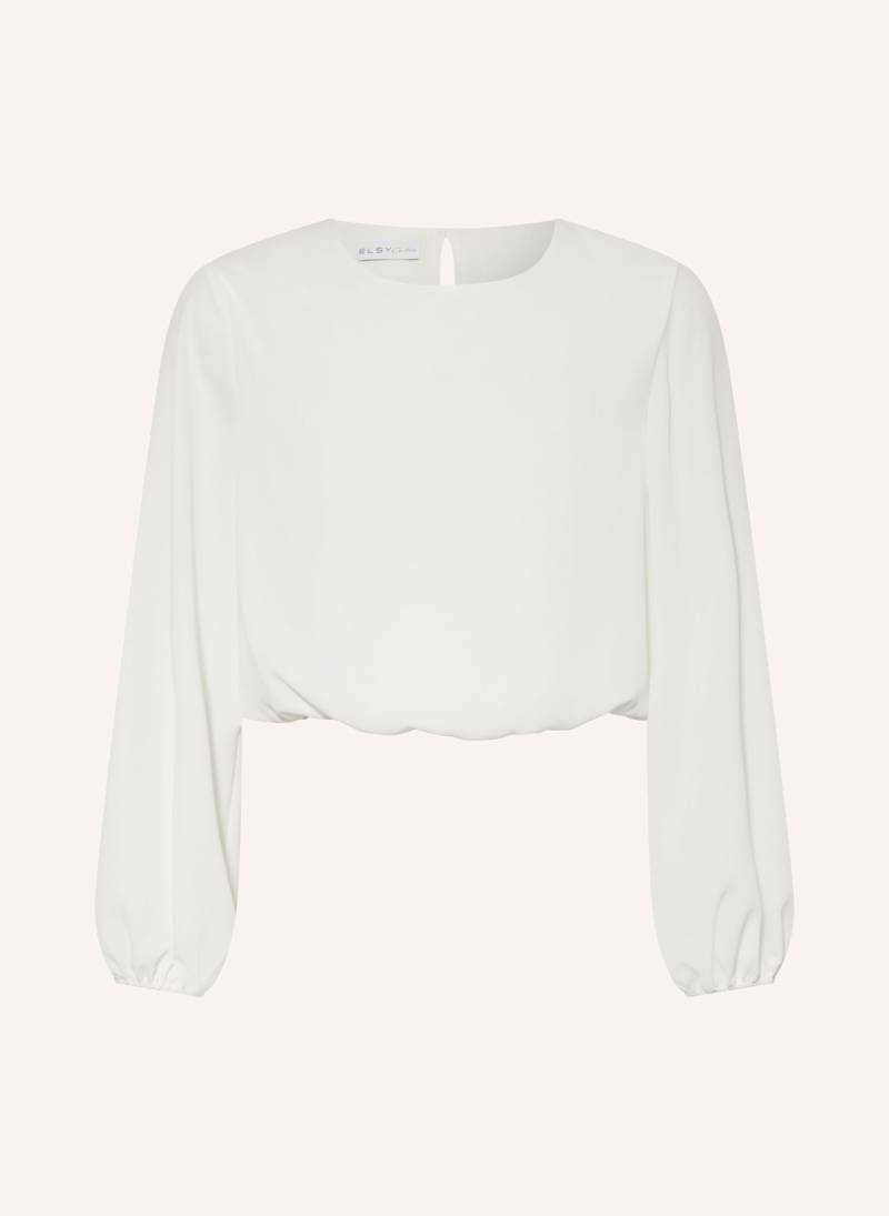 Elsy Cropped-Blusenshirt weiss von ELSY