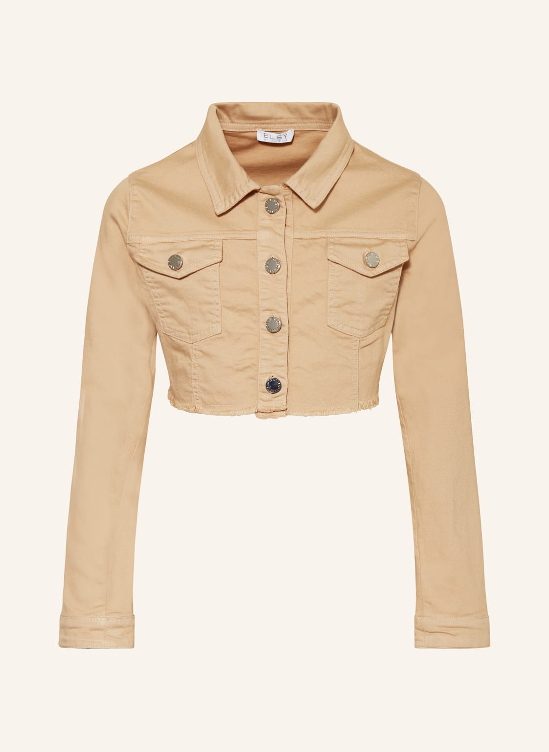 Elsy Cropped-Jacke Ludo beige Elsy Cropped-Jacke Ludo beige von ELSY