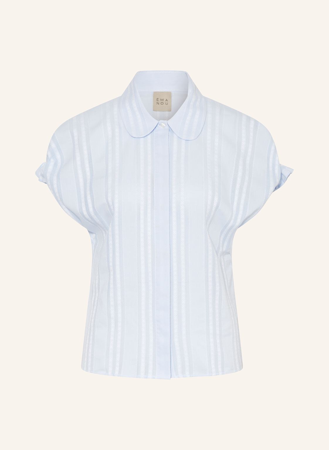 Émanou Bluse Daria Mit Lochspitze blau Émanou Bluse Daria Mit Lochspitze blau von ÉMANOU