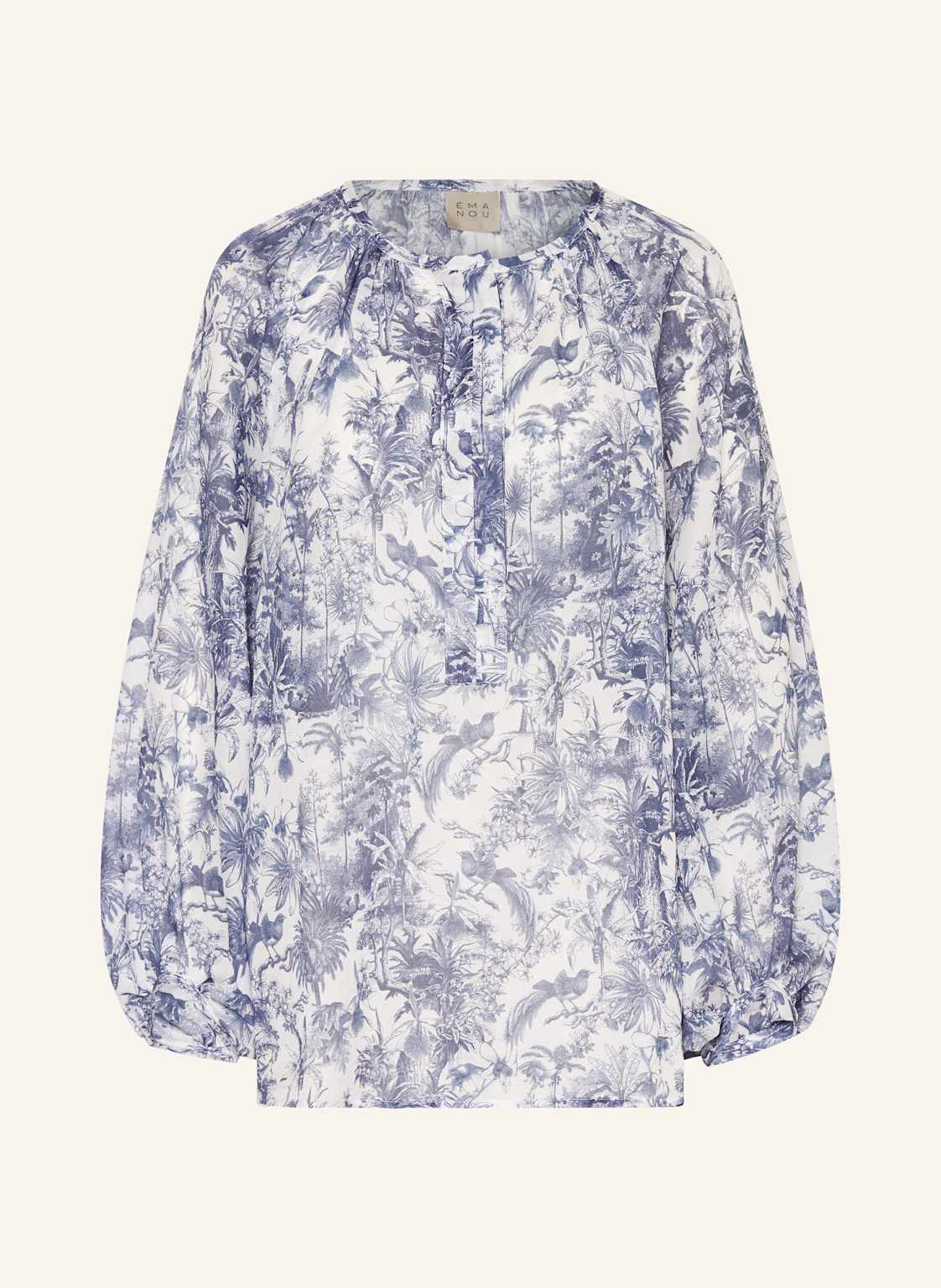 Émanou Blusenshirt Colette blau von ÉMANOU