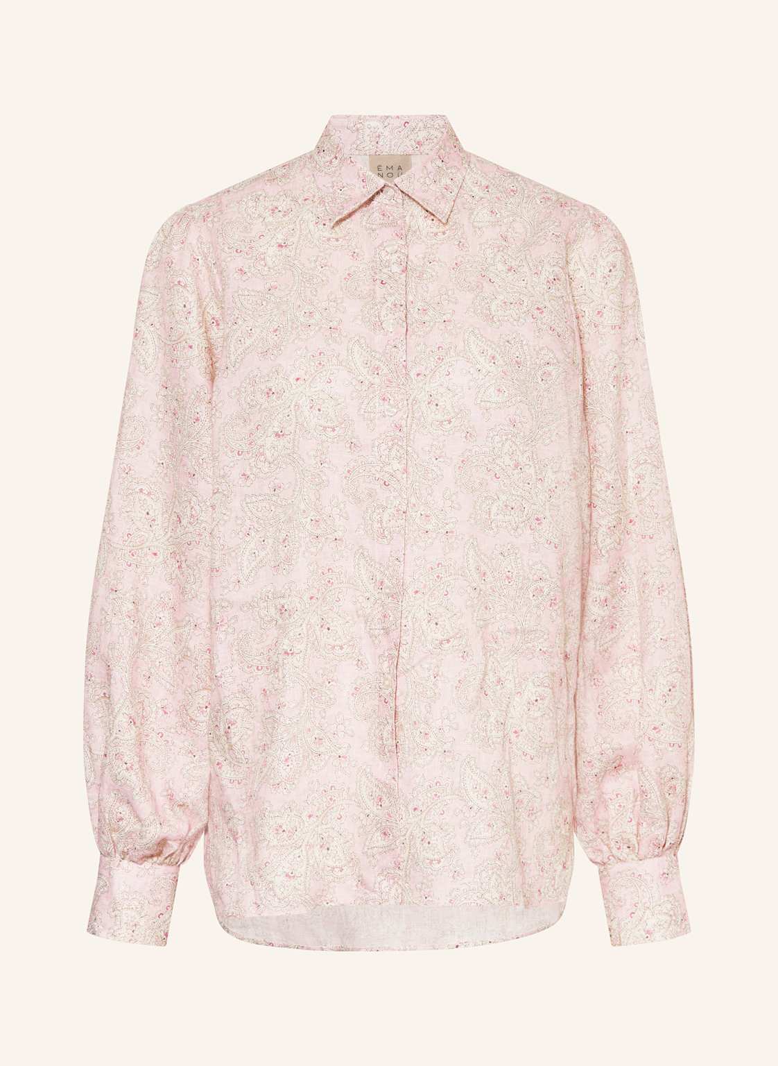 Émanou Hemdbluse Alicia Aus Leinen rosa Émanou Hemdbluse Alicia Aus Leinen rosa von ÉMANOU