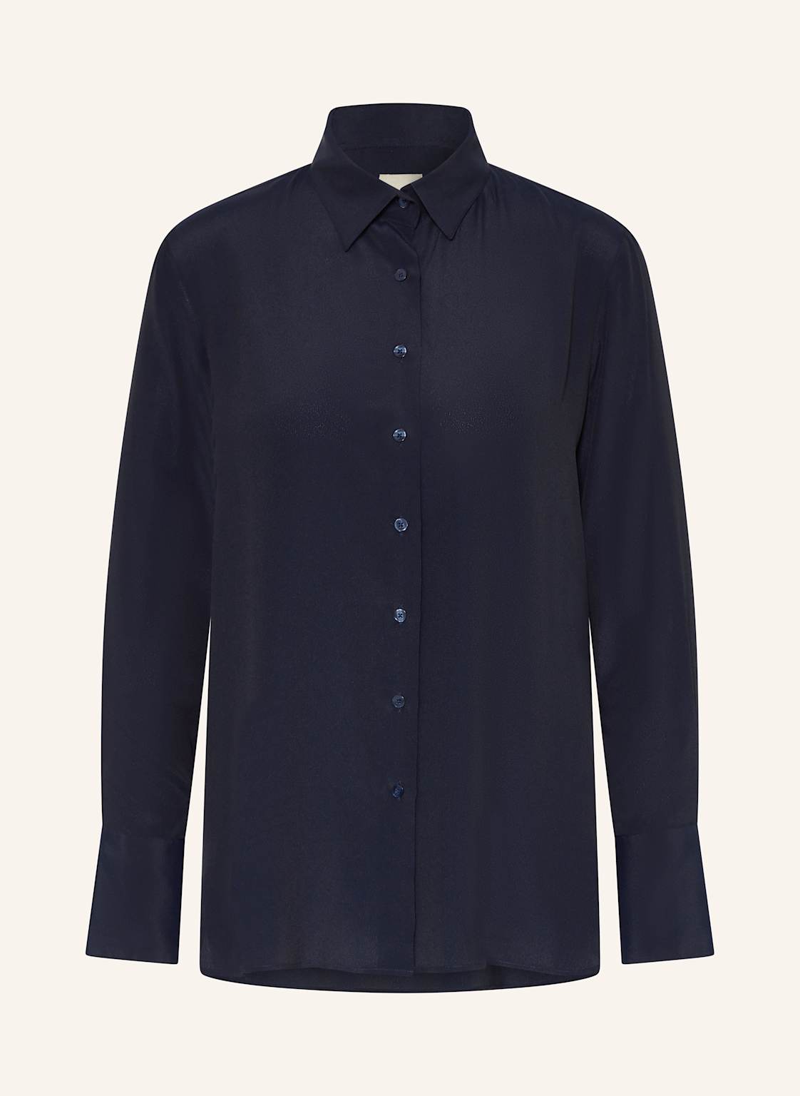 Émanou Hemdbluse Filou Mit Seide blau Émanou Hemdbluse Filou Mit Seide blau von ÉMANOU