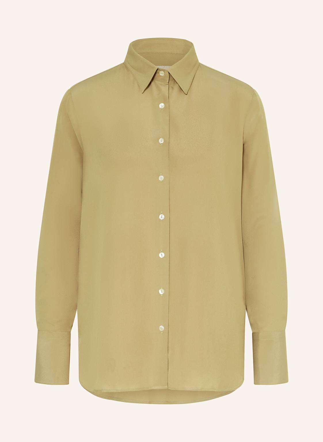 Émanou Hemdbluse Filou Mit Seide gruen Émanou Hemdbluse Filou Mit Seide gruen von ÉMANOU