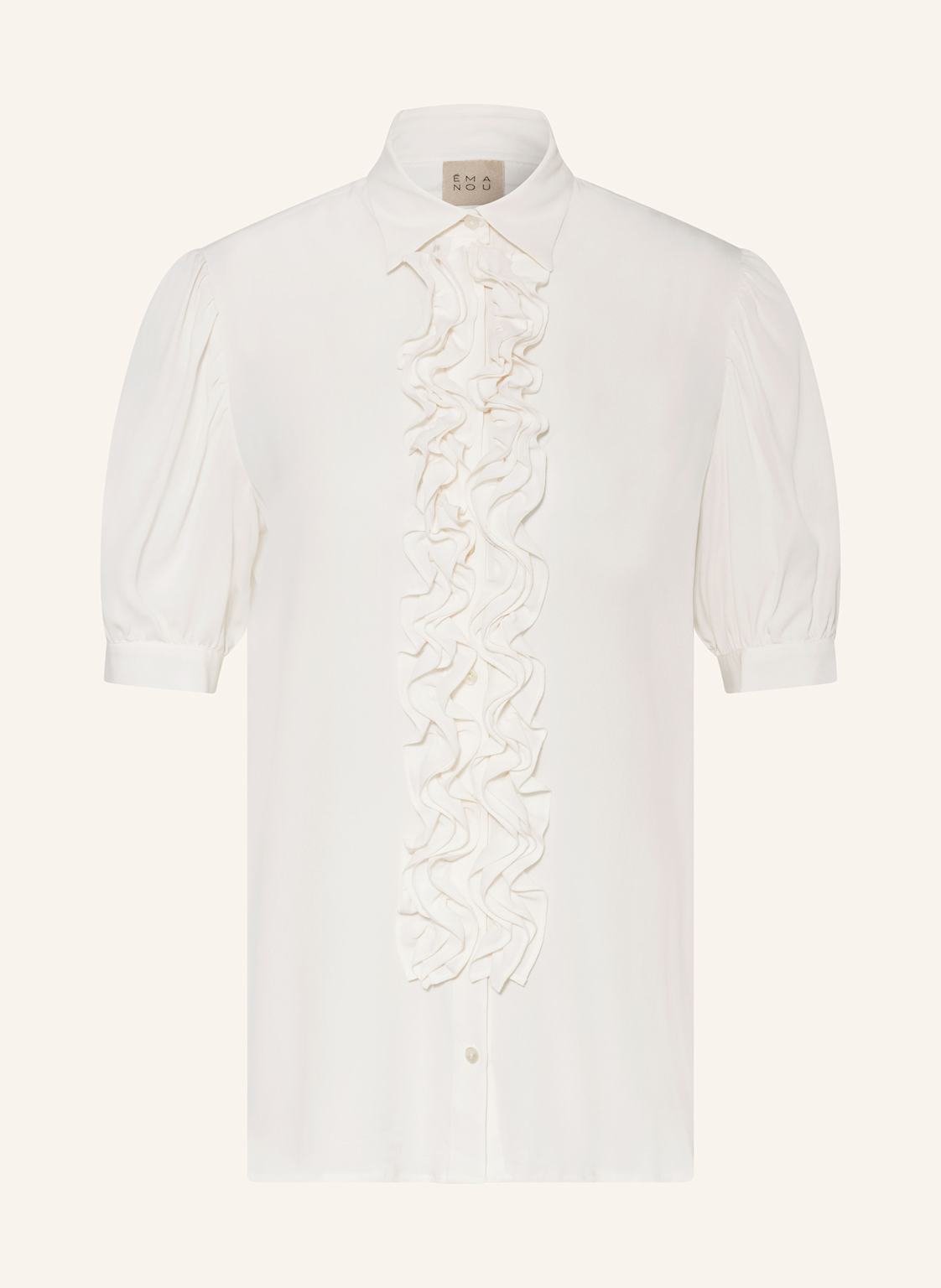 Émanou Hemdbluse Mit Seide weiss Émanou Hemdbluse Mit Seide weiss von ÉMANOU