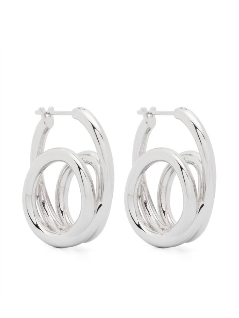 EMILI Iris hoops - Silver von EMILI