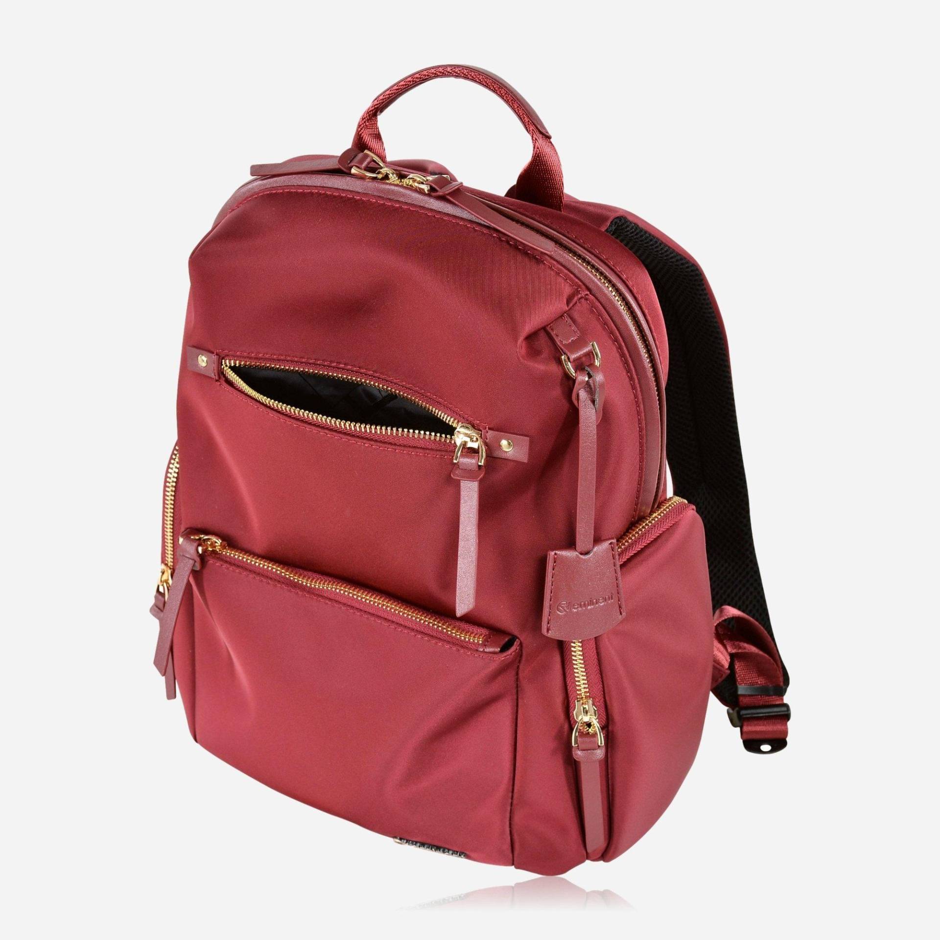 Litepak Laptop Rucksack Unisex Rot Bunt ONE SIZE von EMINENT