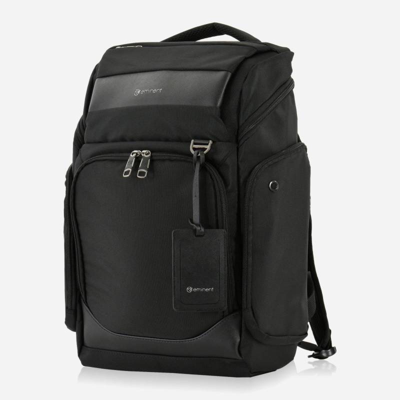 Lyon Laptop Rucksack Unisex Schwarz ONE SIZE von EMINENT