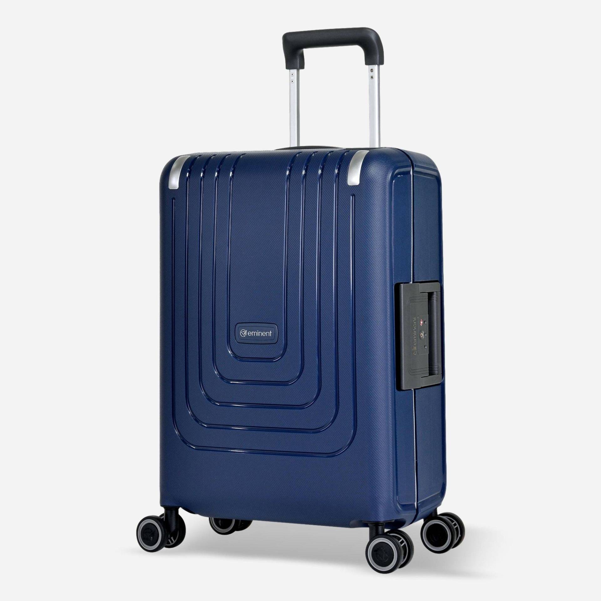 Vertica Handgepäck Koffer 4 Rollen Unisex Blau 55 CM von EMINENT