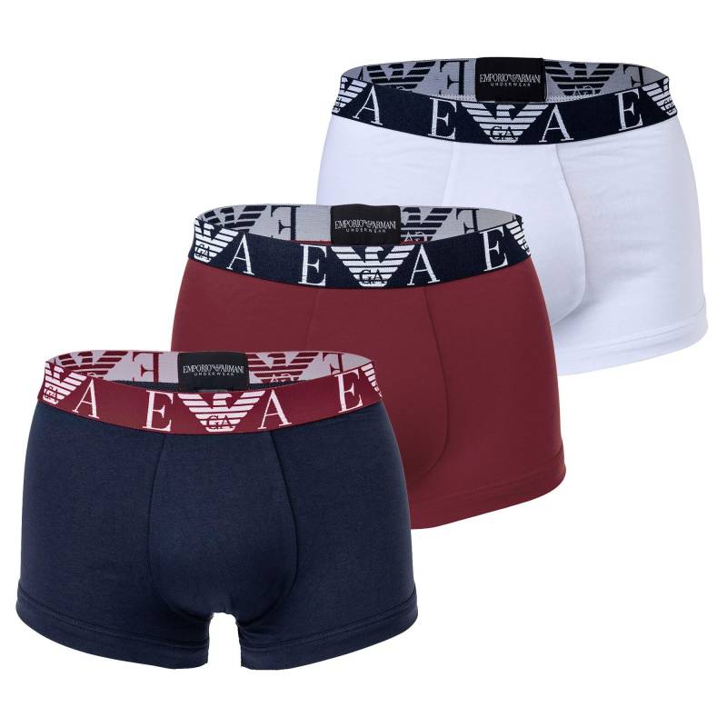 Boxershort Figurbetont-bold Monogram Herren  XL von EMPORIO ARMANI