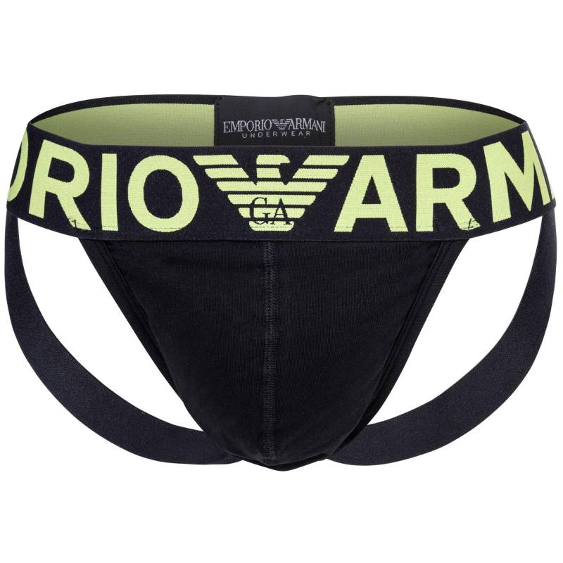 Jockstrap Casual Figurbetont Herren Schwarz XL von EMPORIO ARMANI