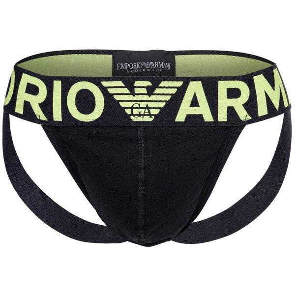 Jockstrap Casual Figurbetont Herren Schwarz S von EMPORIO ARMANI