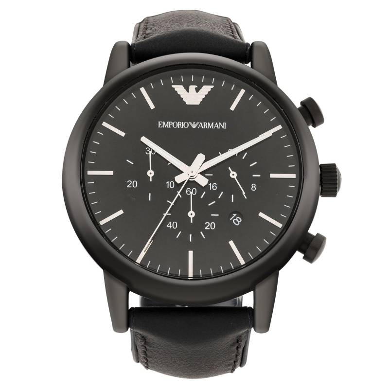 Noir 46mm Herren Black 46mm von EMPORIO ARMANI