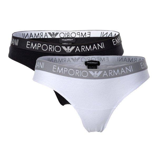 Emporio Armani - Slip  2er Pack Figurbetont, für Damen, Multicolor, Größe L von Emporio Armani