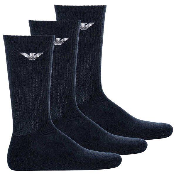 Socken 3er Pack Herren Blau ONE SIZE von EMPORIO ARMANI