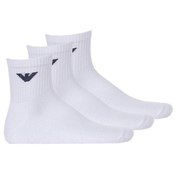 Socken 3er Pack Herren Weiss ONE SIZE von EMPORIO ARMANI