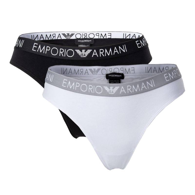 String 2er Pack Figurbetont Damen Multicolor L von EMPORIO ARMANI