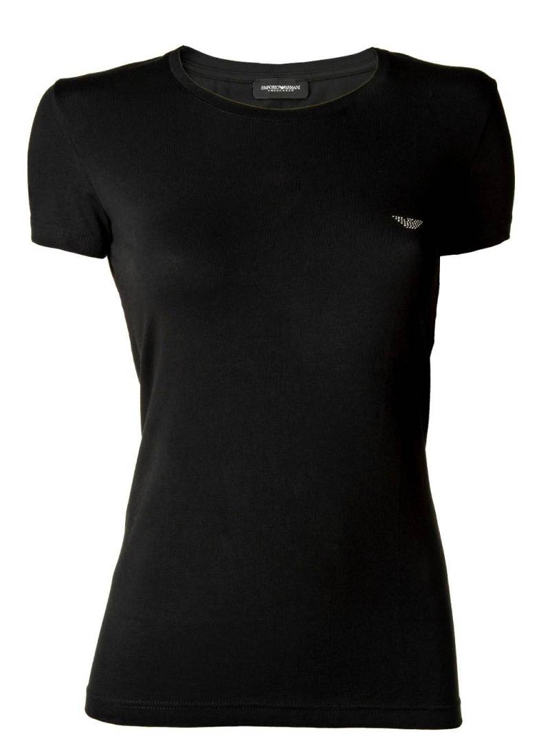 T-shirt Figurbetont Damen Schwarz M von EMPORIO ARMANI