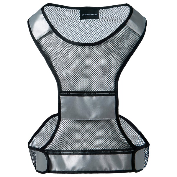 ENDURANCE - Borwey Safety Vest - Laufgilet Gr One Size grau von ENDURANCE