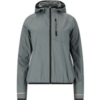 ENDURANCE Damen Windjacke Dorit Hoodie grau | 36 von ENDURANCE