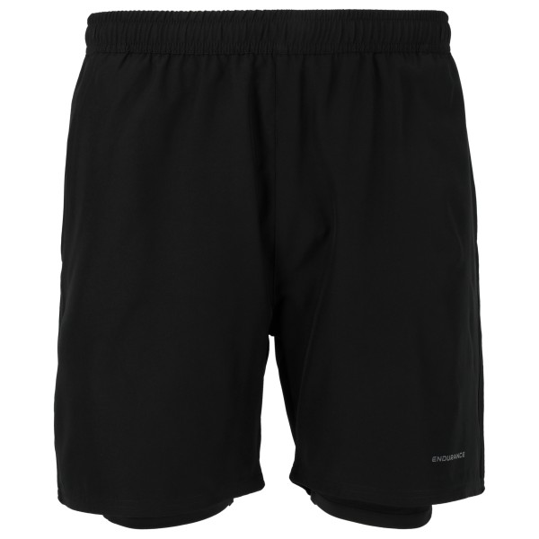 ENDURANCE - Kros 2-in-1 Shorts - Laufshorts Gr 3XL schwarz von ENDURANCE