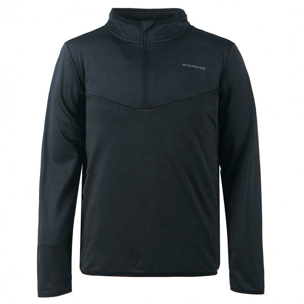 ENDURANCE - Ledger Waffle Melange Midlayer - Fleecepullover Gr 3XL schwarz von ENDURANCE