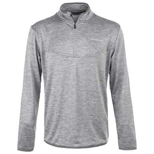 ENDURANCE - Ledger Waffle Melange Midlayer - Fleecepullover Gr L grau von ENDURANCE