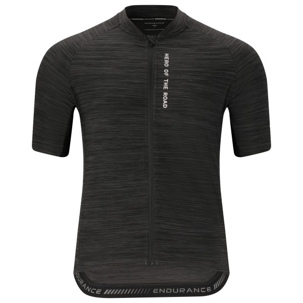 ENDURANCE - Logan Cycling/MTB Melange S/S Jersey - Velotrikot Gr 38 schwarz von ENDURANCE