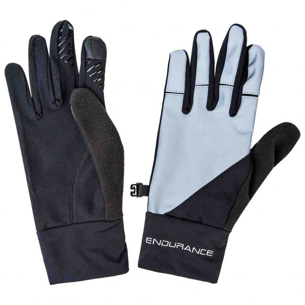 ENDURANCE - Mingus Running Gloves - Handschuhe Gr L grau von ENDURANCE