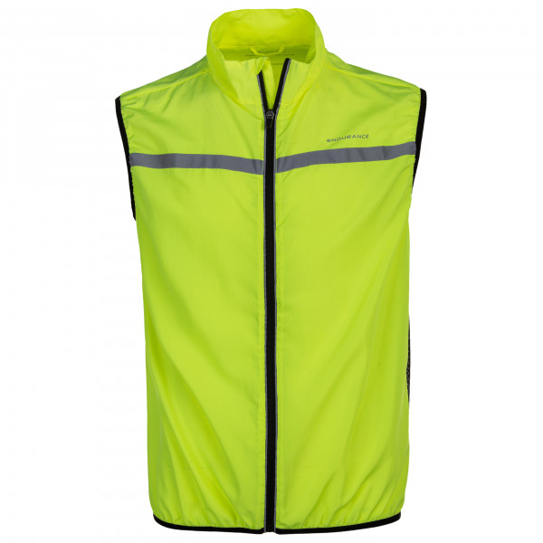 ENDURANCE - Sindry Light the Night Vest - Laufgilet Gr L grün von ENDURANCE