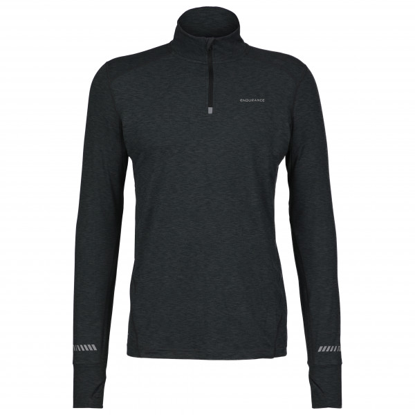 ENDURANCE - Tune Melange Midlayer - Longsleeve Gr 3XL schwarz von ENDURANCE