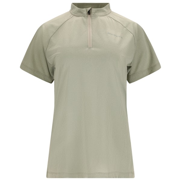 ENDURANCE - Women's Crow Melange Cycling/MTB S/S Shirt - Velotrikot Gr 36 grau von ENDURANCE