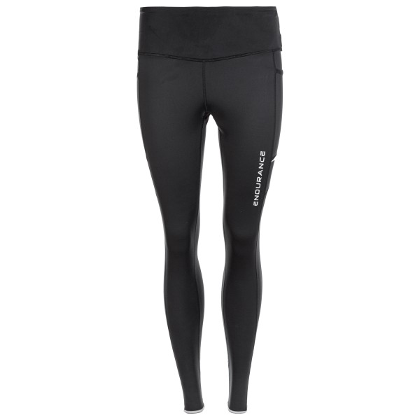 ENDURANCE - Women's Energy Windblock Tights - Lauftights Gr 34;36;38;40;42;44;46;48 schwarz von ENDURANCE