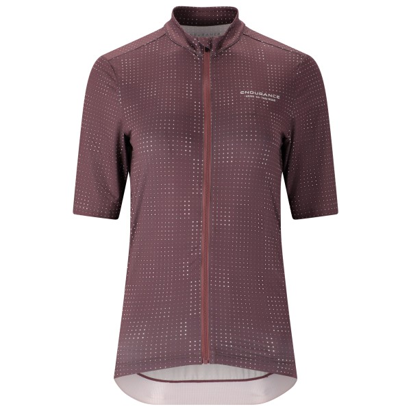 ENDURANCE - Women's Norris Cycling/MTB S/S Jersey - Velotrikot Gr 38 lila von ENDURANCE
