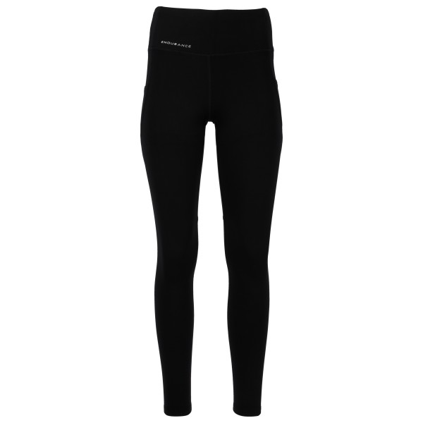 ENDURANCE - Women's Tathar Tights with Pocket - Lauftights Gr 34;36;38;40;42;44 schwarz von ENDURANCE