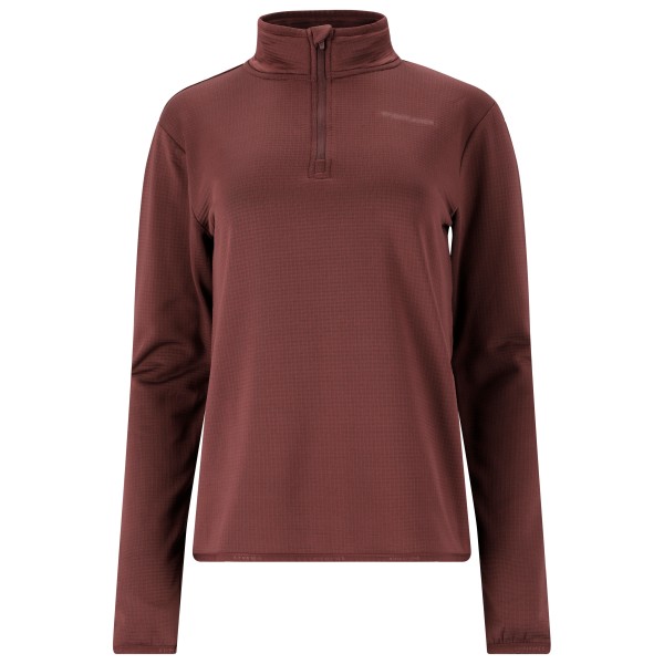 ENDURANCE - Women's Vironic Waffle Melange Loose Fit Midlayer - Fleecepullover Gr 36 braun von ENDURANCE