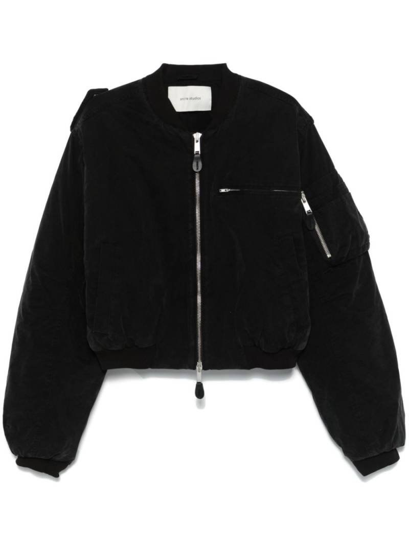 ENTIRE STUDIOS A-4 bomber jacket - Black von ENTIRE STUDIOS