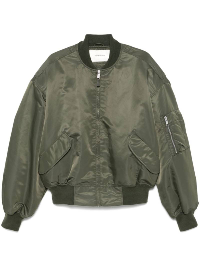 ENTIRE STUDIOS Broad bomber jacket - Green von ENTIRE STUDIOS