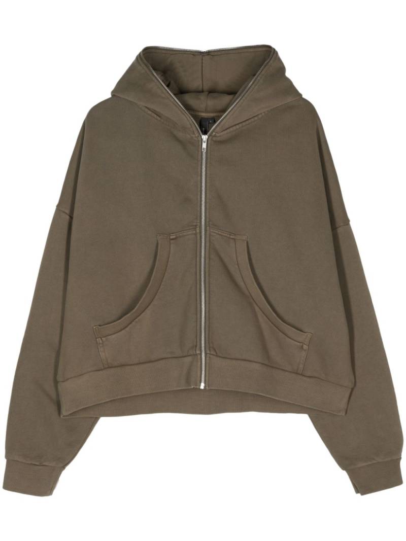 ENTIRE STUDIOS Eternal organic cotton hoodie - Green von ENTIRE STUDIOS