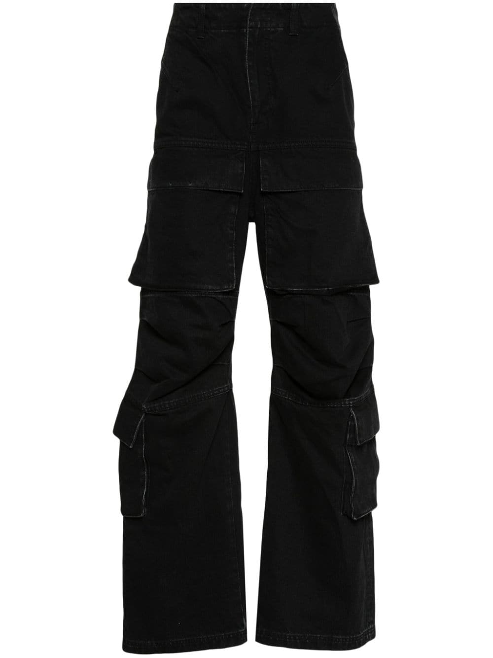 ENTIRE STUDIOS Heavy cargo jeans - Black von ENTIRE STUDIOS