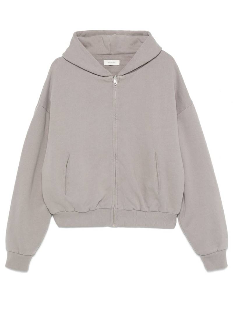 ENTIRE STUDIOS Thermal hoodie - Grey von ENTIRE STUDIOS