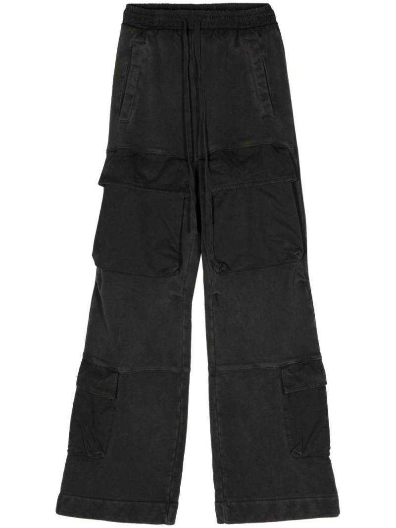 ENTIRE STUDIOS Utility mid-rise track trousers - Black von ENTIRE STUDIOS