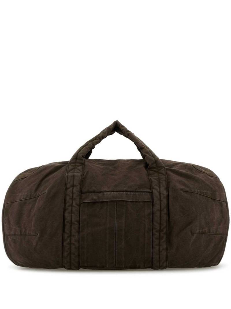 ENTIRE STUDIOS cotton-canvas travel bag - Brown von ENTIRE STUDIOS