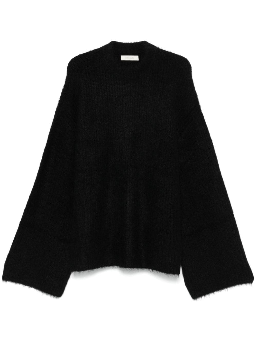 ENTIRE STUDIOS crew neck sweater - Black von ENTIRE STUDIOS