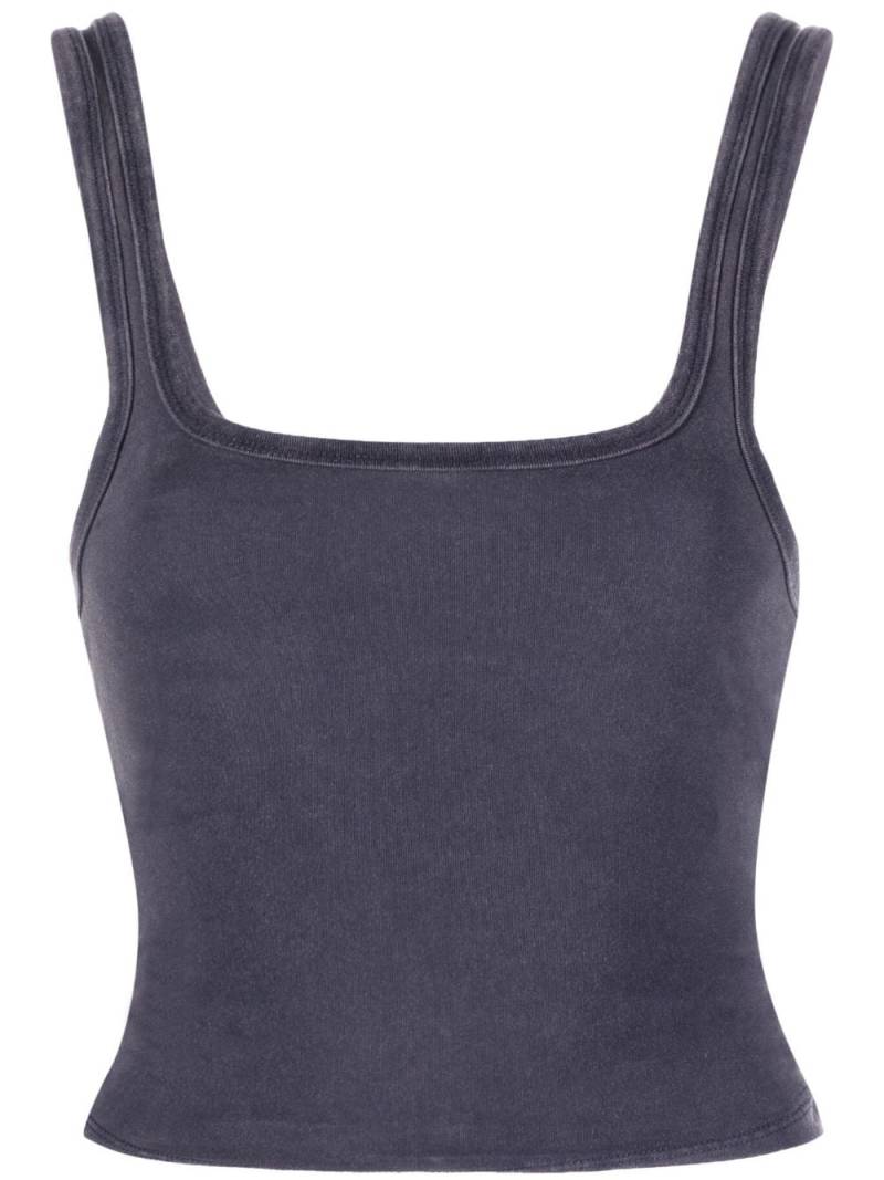 ENTIRE STUDIOS cropped tank top - Blue von ENTIRE STUDIOS