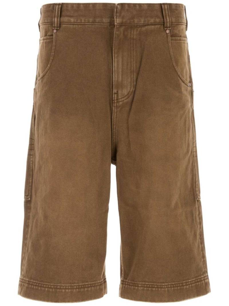 ENTIRE STUDIOS denim bermuda shorts - Brown von ENTIRE STUDIOS